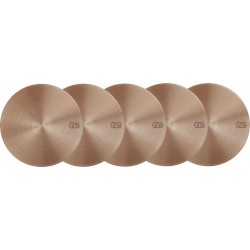 Καπάκι λαβής μπαταρίας Copper Brushed Pvd (Σετ 5 τεμ) από ορείχαλκο Καπάκια
