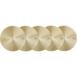 Cap Brass Brushed Pvd (Σετ 5 τεμ) material: Brass Plumbing caps