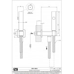 Σύστημα ντους πλυσίματος χώρου Hydrobrush Copper PVD από ορείχαλκο, χρώμα: Μπρονζέ επιφάνεια: Γυαλιστερή Ντους πλυσίματος χώρου Σύστημα ντους πλυσίματος χώρου Hydrobrush Copper PVD από ορείχαλκο, χρώμα: Μπρονζέ επιφάνεια: Γυαλιστερή Ντους πλυσίματος χώρου