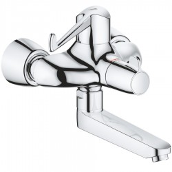 Special needs wash basin mixer, color: Chrome material: Brass Accessible wash basin taps