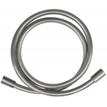 Σπιράλ 150cm από πλαστικό Chrome Brushed, χρώμα: Χρωμέ επιφάνεια: Βουρτσισμένη Σπιράλ τηλεφώνου