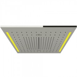 Overhead shower 50x50 material: Brass, color: Chrome surface: Glossy Overhead showers