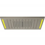 Overhead shower 50x50 material: Brass, color: Chrome surface: Brushed Overhead showers Overhead shower 50x50 material: Brass, color: Chrome surface: Brushed Overhead showers