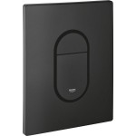 Flush wall plates for concealed cistern phantom black dual flush valve material: ABS Pneumatic, color: Black surface: Matt Flush wall plates for concealed cistern phantom black dual flush valve material: ABS Pneumatic, color: Black surface: Matt