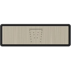 Push button material: Brass Flush buttons
