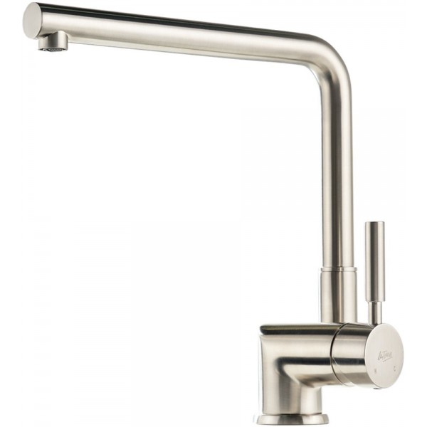 Kitchen tap Window spout side material: Brass, color: Chrome surface: Brushed Window spout side Kitchen tap Window spout side material: Brass, color: Chrome surface: Brushed Window spout side