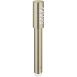Τηλέφωνο ντους 1 ροής Brushed Nickel, χρώμα: Χρωμέ επιφάνεια: Βουρτσισμένη Τηλέφωνο ντους 1 ροής Brushed Nickel, χρώμα: Χρωμέ επιφάνεια: Βουρτσισμένη