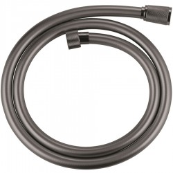 Shower hose 125cm material: Plastic, color: Grey surface: Matt Shower hoses