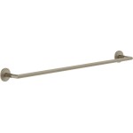 Πετσετοθήκη 60cm Finox Brushed Nickel PVD σταθερή από ορείχαλκο μονή, χρώμα: Χρωμέ επιφάνεια: Βουρτσισμένη Πετσετοθήκες