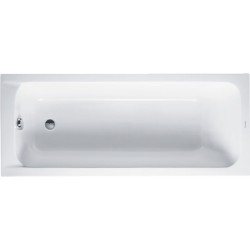 Bathtub Rectangular 170x70 material: Acrylic, color: White no grab bars surface: Glossy Rectangular