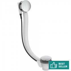 Waste Valve 70mm With overflow material: ABS surface: Glossy, color: Chrome Waste overflows