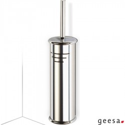 Brush (broom) material: Brass Wall-mounted, color: Chrome surface: Glossy Toilet brush holders