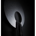 Heated towel rack 80x80 material: Aluminum, color: Black surface: Glossy Heated towel rails