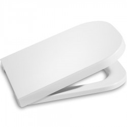 Κάλυμμα λεκάνης soft closing Wrapover Compact, EasyFix, Quick Release με μεντεσέδες Stainless Steel, χρώμα: Λευκό Καλύμματα