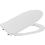Κάλυμμα λεκάνης soft closing Sandwich  EasyFix, Quick Release με μεντεσέδες Stainless Steel slim, χρώμα: Λευκό Καλύμματα