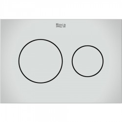 Flush wall plates for concealed cistern PS3 Actuation dual flush valve material: ABS, color: Chrome surface: Glossy Flush plates