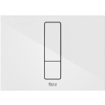 Flush wall plates for concealed cistern Actuation dual flush valve material: Brass, color: White surface: Glossy Flush plates Flush wall plates for concealed cistern Actuation dual flush valve material: Brass, color: White surface: Glossy Flush plates