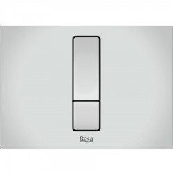 Flush wall plates for concealed cistern PS4 Actuation dual flush valve material: Brass, color: Chrome surface: Glossy Flush plates
