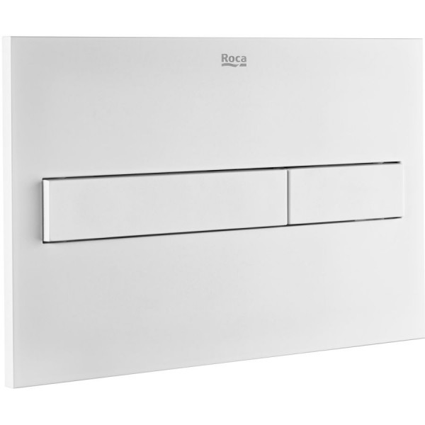 Flush wall plates for concealed cistern PL7 White Matt Actuation dual flush valve material: ABS, color: White surface: Matt Flush plates