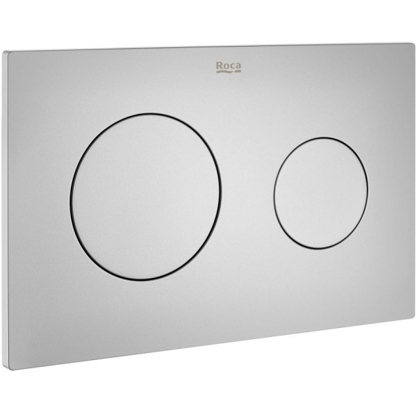 Flush wall plates for concealed cistern dual flush valve material: ABS Mechanical with string, color: Chrome surface: Matt Flush wall plates for concealed cistern dual flush valve material: ABS Mechanical with string, color: Chrome surface: Matt