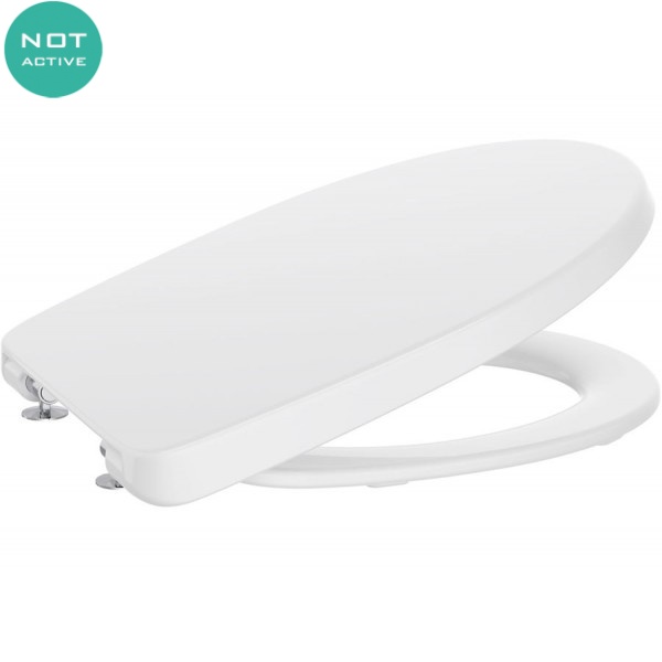 Κάλυμμα λεκάνης soft closing Wrapover EasyFix, Quick Release με μεντεσέδες Stainless Steel, χρώμα: Λευκό Καλύμματα Κάλυμμα λεκάνης soft closing Wrapover EasyFix, Quick Release με μεντεσέδες Stainless Steel, χρώμα: Λευκό Καλύμματα