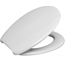 Toilet-seat soft closing, style: Sandwich, color: White Toilet seats & covers