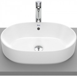 Washbasin Free standing 55x39x13 material: Porcelain With overflow Without hole, color: White surface: Glossy Free standing