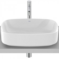 Washbasin Free standing 50x37x12,5 material: Porcelain Without hole Without overflow Fineceramic, color: White surface: Glossy Free standing