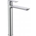 Μπαταρία νιπτήρος επικαθήμενη αναμεικτική από ορείχαλκο για νιπτήρα ελεύθερης τοποθέτησης χωρίς βαλβίδα Υ29,2cm, Cold Start, χρώμα: Χρωμέ επιφάνεια: Γυαλιστερή Επικαθήμενες