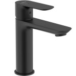 Wash basin tap Deck-mounted material: Brass mixer Without waste Μ size, color: Black surface: Matt Deck-mounted Wash basin tap Deck-mounted material: Brass mixer Without waste Μ size, color: Black surface: Matt Deck-mounted