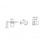 Wash basin tap Wall-mounted - concealed part White Matt mixer Wall-mounted - concealed part