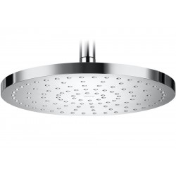 Shower head Wall-mounted / Ceiling-mounted 25,4x25,4 material: ABS, style: 1 spray, color: Chrome surface: Glossy Overhead showers