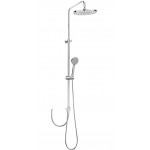 Shower slider rail with head material: Brass With diverter, color: Chrome surface: Glossy Shower slider rail with head material: Brass With diverter, color: Chrome surface: Glossy