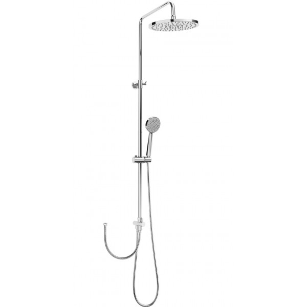 Shower slider rail with head material: Brass With diverter, color: Chrome surface: Glossy Shower slider rail with head material: Brass With diverter, color: Chrome surface: Glossy