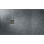 Shower tray Rectangular 140x70x3,1 material: Synthetic, color: Grey surface: Srained - Textured Shower tray Rectangular 140x70x3,1 material: Synthetic, color: Grey surface: Srained - Textured