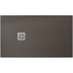 Shower tray Rectangular 120x80x2,8 material: Synthetic Superslim , Stonex®, color: Brown surface: Srained - Textured Shower tray Rectangular 120x80x2,8 material: Synthetic Superslim , Stonex®, color: Brown surface: Srained - Textured