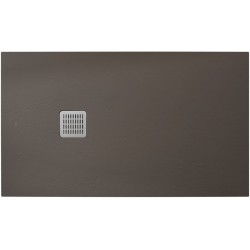 Shower tray Rectangular 120x80x2,8 material: Synthetic Superslim , Stonex®, color: Brown surface: Srained - Textured Rectangular