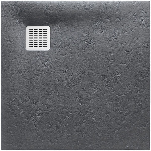 Ντουζιέρα τετράγωνη 90x90x2,8 από συνθετικό Square, Slate Superslim , Stonex®, χρώμα: Γκρι επιφάνεια: Σαγρέ - Ανάγλυφη Τετράγωνες Ντουζιέρα τετράγωνη 90x90x2,8 από συνθετικό Square, Slate Superslim , Stonex®, χρώμα: Γκρι επιφάνεια: Σαγρέ - Ανάγλυφη Τετράγωνες