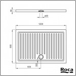 Ντουζιέρα ορθογώνια 120x80x5,5 από πορσελάνη, χρώμα: Λευκό επιφάνεια: Γυαλιστερή Ορθογώνιες Ντουζιέρα ορθογώνια 120x80x5,5 από πορσελάνη, χρώμα: Λευκό επιφάνεια: Γυαλιστερή Ορθογώνιες