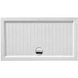 Shower tray Rectangular 120x70x5,5 material: Porcelain, color: White surface: Glossy Rectangular
