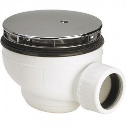 Waste Valve Without overflow material: Brass surface: Glossy, color: Chrome Waste overflows