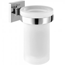 Cupholder material: Brass Wall-mounted, color: Chrome surface: Glossy Tumbler holders