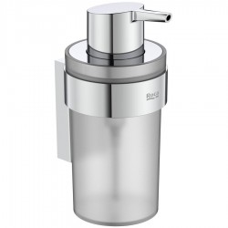 Dispenser από ορείχαλκο επίτοιχος τύπος Φ7,4x9,4x16,2 cm, χρώμα: Χρωμέ επιφάνεια: Γυαλιστερή Dispenser