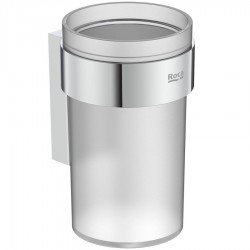 Cupholder material: Brass Wall-mounted, color: Chrome surface: Glossy Tumbler holders