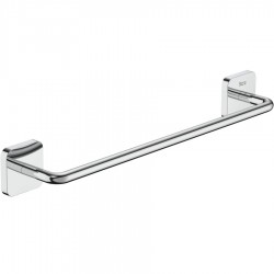 Towel 40cm Fixed material: Brass single, color: Chrome surface: Glossy Towel rails