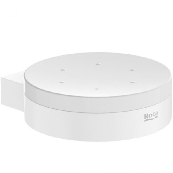 Σαπουνοθήκη από ορείχαλκο επίτοιχος τύπος White Matt, χρώμα: Λευκό επιφάνεια: Ματ Σαπουνοθήκες