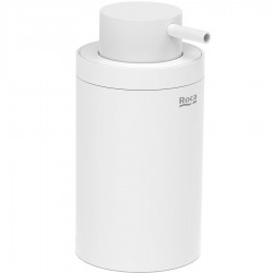 Dispenser countertop material: Brass Φ7,4x9,7x14,6 cm 240ml Matt White, color: White surface: Matt Soap dispensers