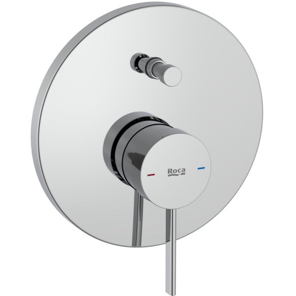 Shower tap Wall-mounted external part 2 way material: Brass mixer With plate without hand shower, hose and holder, color: Chrome surface: Glossy Wall-mounted - external part Shower tap Wall-mounted external part 2 way material: Brass mixer With plate without hand shower, hose and holder, color: Chrome surface: Glossy Wall-mounted - external part