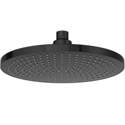 Shower head Wall-mounted / Ceiling-mounted 30x30 material: Inox, style: 1 spray Titaniun Black, color: Black surface: Glossy Overhead showers