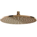 Shower head Wall-mounted / Ceiling-mounted 30x30 material: Brass, style: 1 spray, color: Pink Gold surface: Glossy Overhead showers Shower head Wall-mounted / Ceiling-mounted 30x30 material: Brass, style: 1 spray, color: Pink Gold surface: Glossy Overhead showers